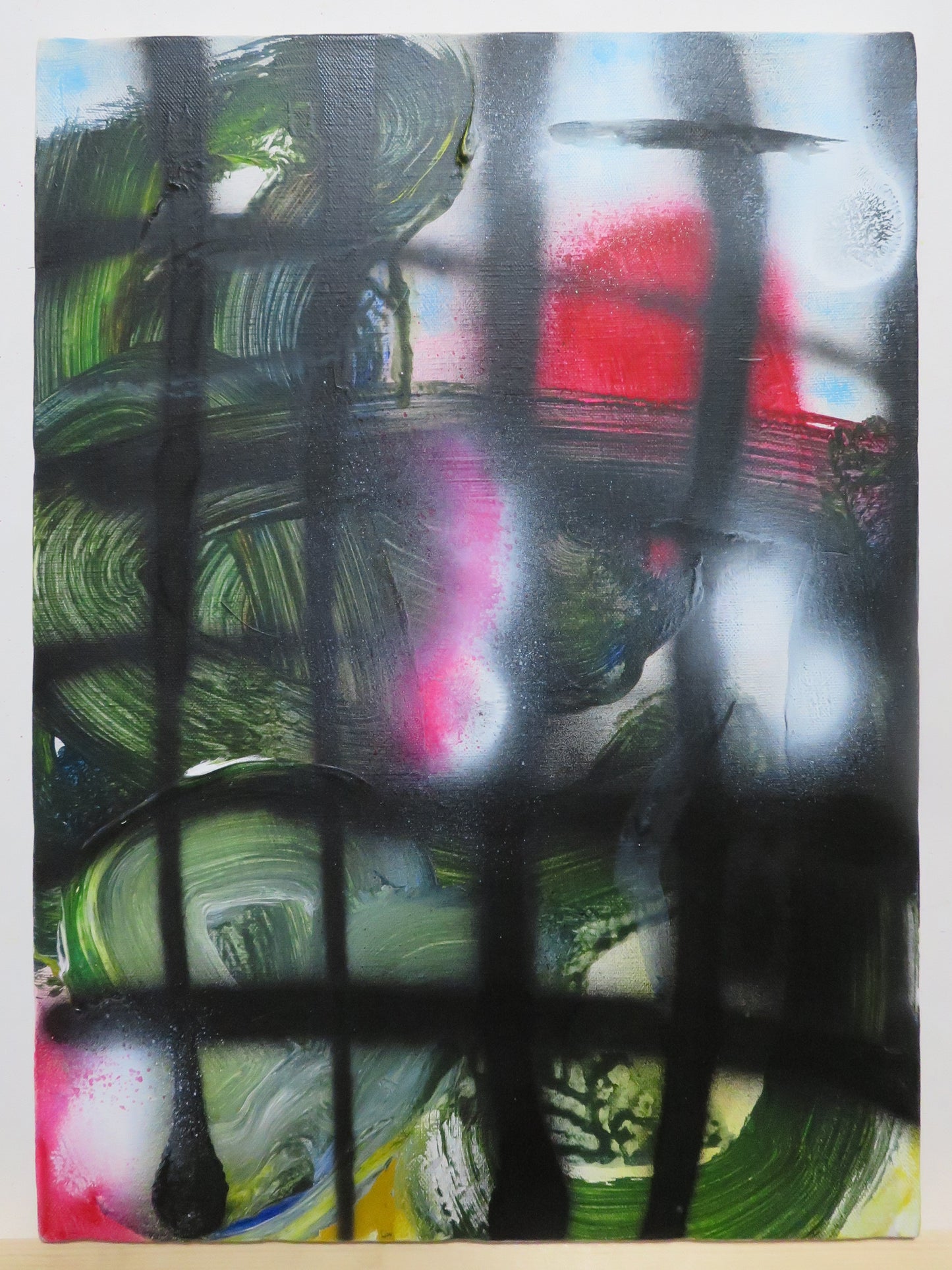 "untitled 9" acrylic on canvas 410×318 2023